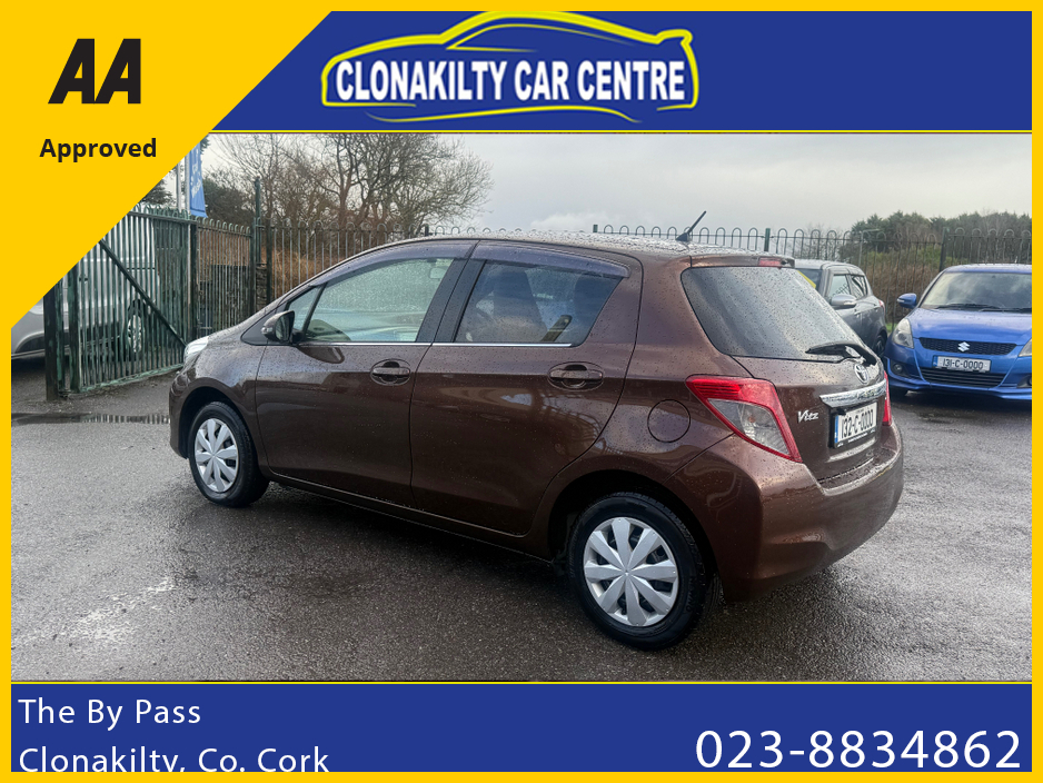 2013 Toyota Vitz Genuine Low Mileage Toyota Vitz Automatic 1.3 Petrol €9,950