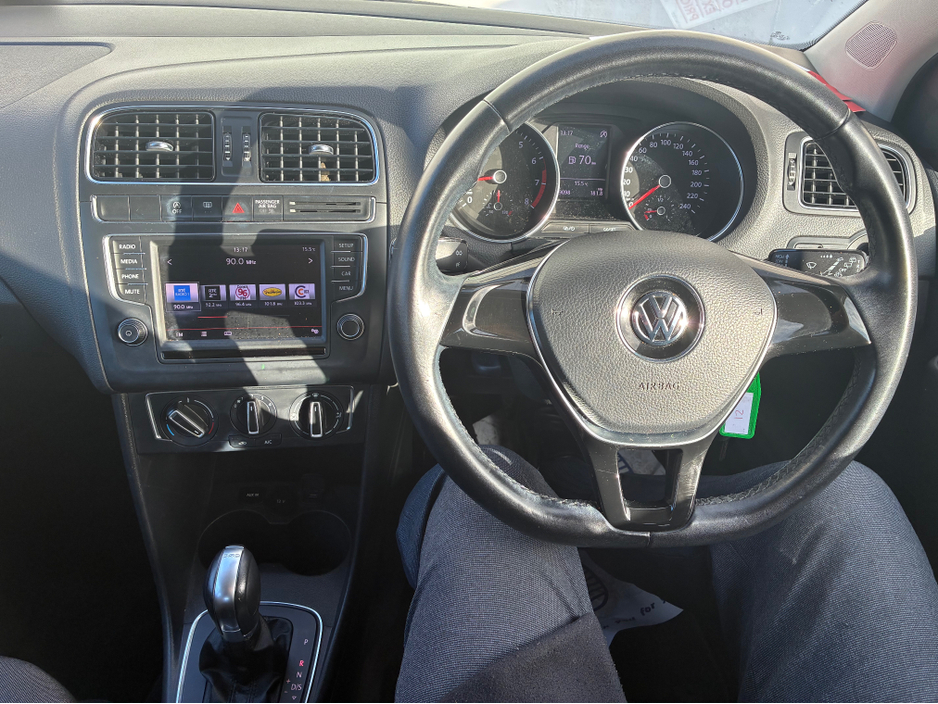 2015 Volkswagen Polo 1.2i TSI Petrol Automatic Comfortline €12,250