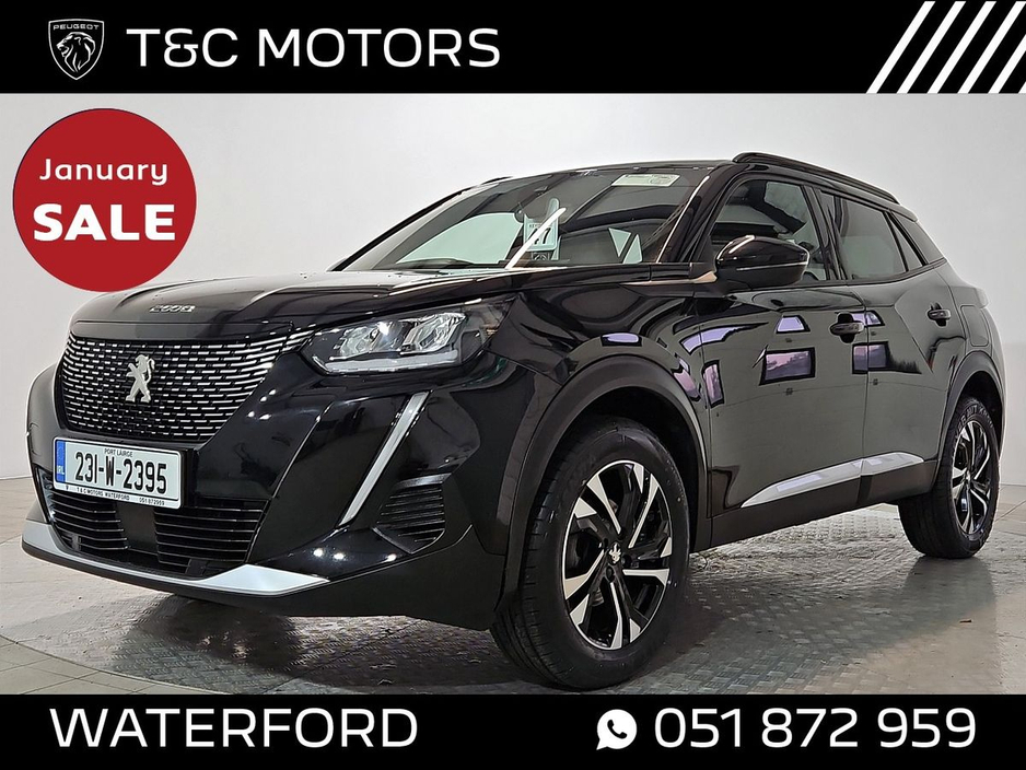 2023 Peugeot 2008 Automatic - Heated Seats - Reversing Camera & Sensors, 18" Diamond Cut Alloy Wheels, Cruise Control, Apple Car Play/Android Auto €27,995