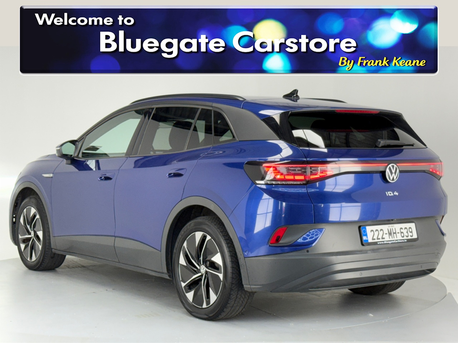 2022 Volkswagen ID.4 PRO 150 KW BUSINESS 77KW 204BHP**DIGITAL DASH**APPLECARPLAY**REVERSE CAMERA**PARKING SENSORS**TOUCH SCREEN MEDIA DISPLAY**FRONT HEATED SEATS**SMART CLIMATE CONTROL**SATNAV** €22,995