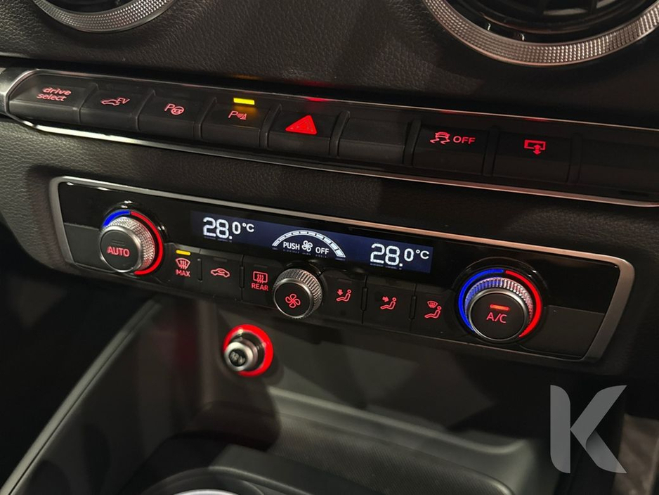 2017 Audi A3 E-TRON 1.4L TFSI HYBRID AUTOMATIC - ELECTRIC SEATS - CRUISE CONTROL - REVERSE CAMERA - PARKING SENSORS €18,950