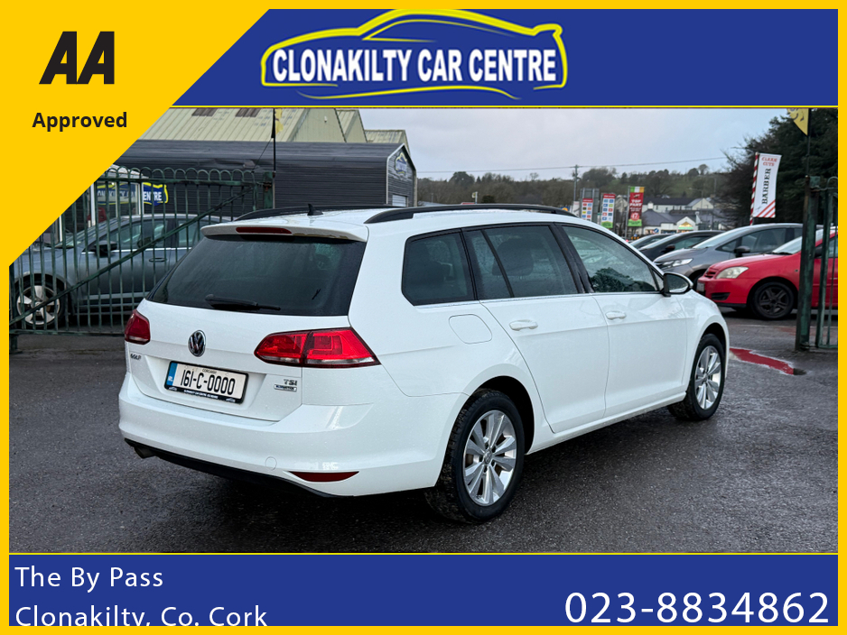 2016 Volkswagen Golf Low Mileage Vw Golf Estate 1.2 Petrol Tsi Automatic €13,950