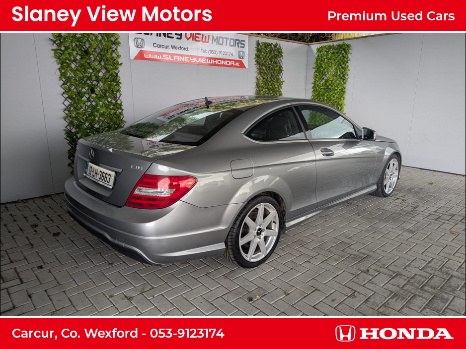 2012 Mercedes-Benz C Class C SERIES CDI BLUE EFFICIENCY AMG SPORT 2DR AUTO D LINE PREMIUM 4DR €11,950