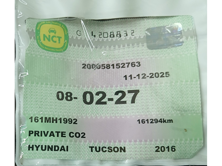 2016 Hyundai Tucson 1.7 CRDI EXECUTIVE : LOW MILEAGE : FINANCE ARRANGED : €13,950