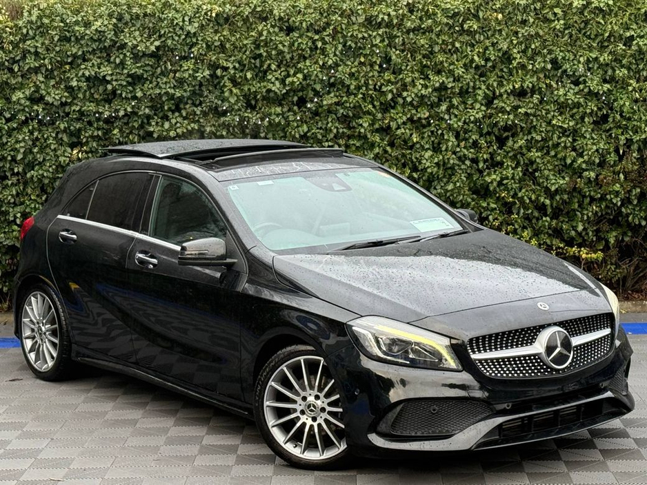 2018 Mercedes-Benz A Class A180 AMG-LINE 1.6 // TILT & SLIDE PAN ROOF // 18" DIAMOND CUT ALLOYS // FULL AMG-LINE SPORT INTERIOR €22,900