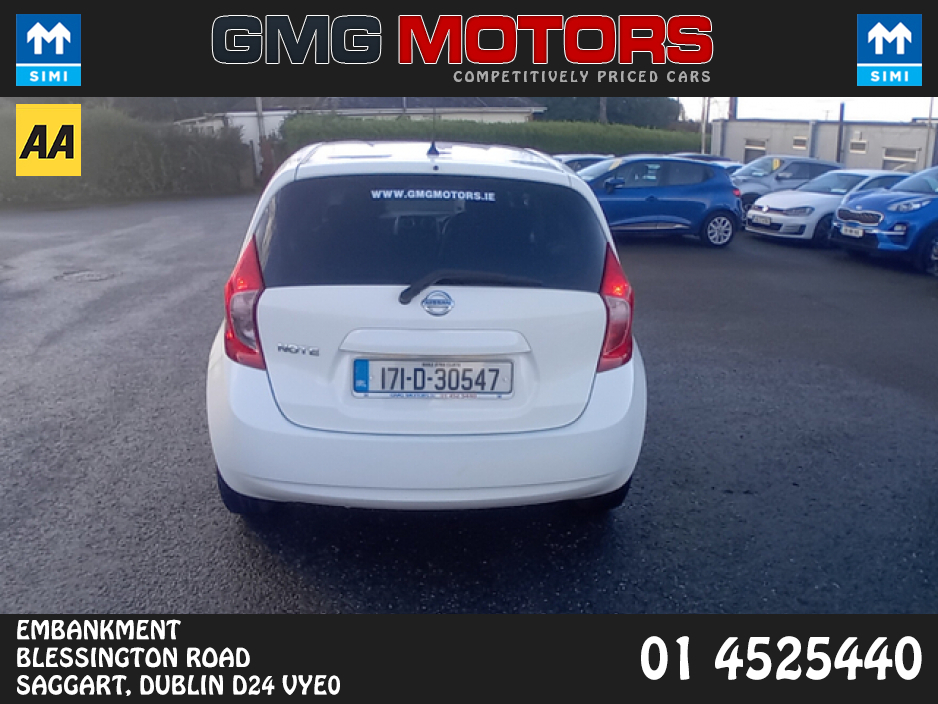 2017 Nissan Note 1.2 SV E6 4DR PET €8,950
