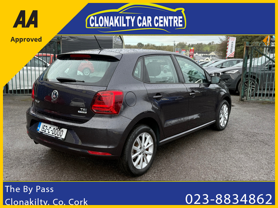 2015 Volkswagen Polo Immaculate Vw Polo 1.2 Petrol Tsi Automatic €11,950