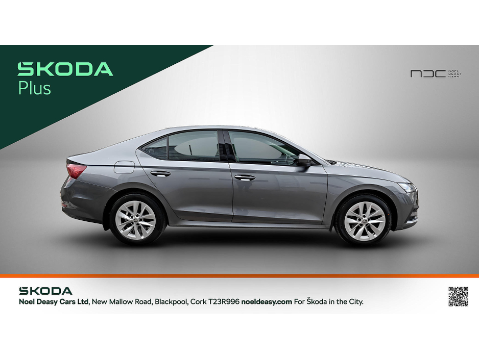 2024 Skoda Octavia AMBITION 2.0 TDI 115 BHP-GRAPHITE GREY METALLIC- FACTORY REAR SPOLIER- BLACK BADGING €29,950