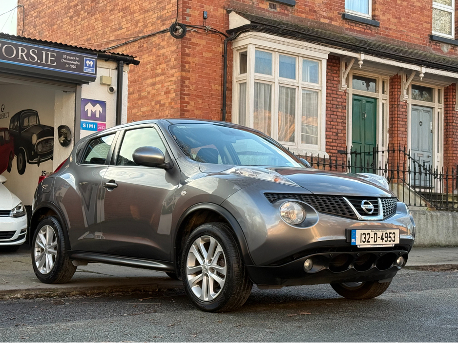 2013 Nissan Juke 1.6 Petrol SV, 1 Owner From New, New Nct 11/2026, Tax 07/2026, Bluetooth, Cruise Control, A/C, Alloys, Full Service History, Service & Warranty Included, SIMI Dealer, €6,750