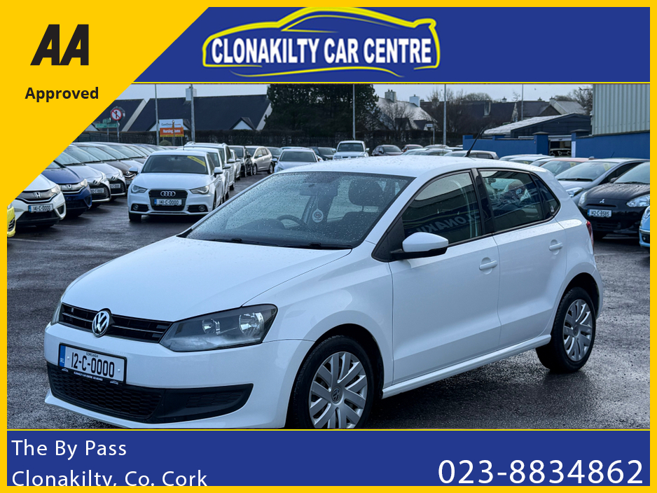 2012 Volkswagen Polo Genuine Low Mileage Vw Polo 1.2 Tsi Automatic €9,950