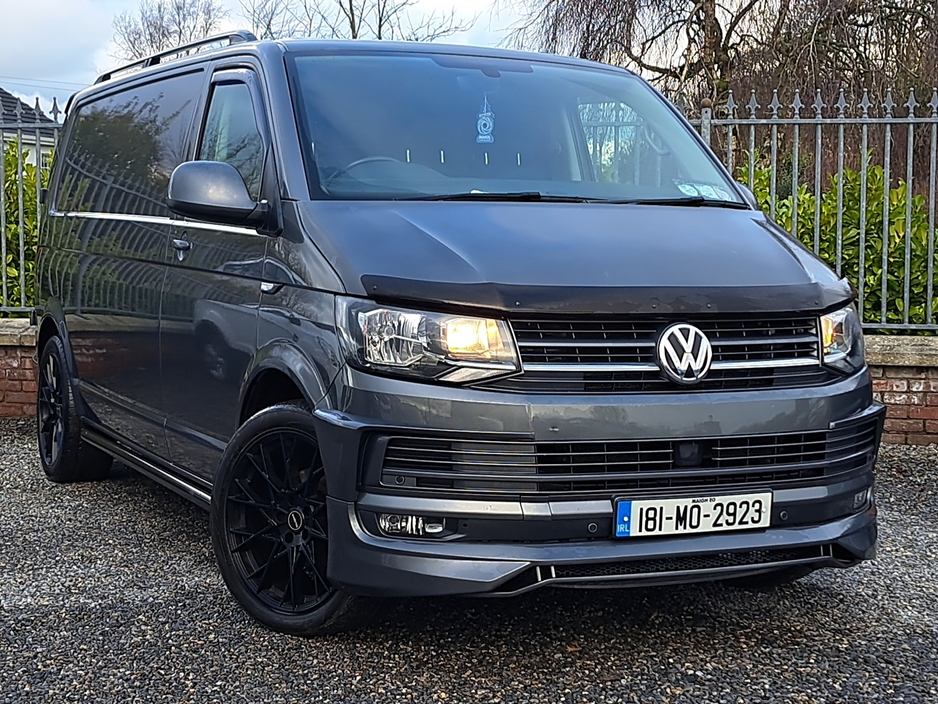2018 Volkswagen Transporter T30 Highline  LWB with side bars, Alloys, Front Splitter kit 2.0 Diesel €21,300