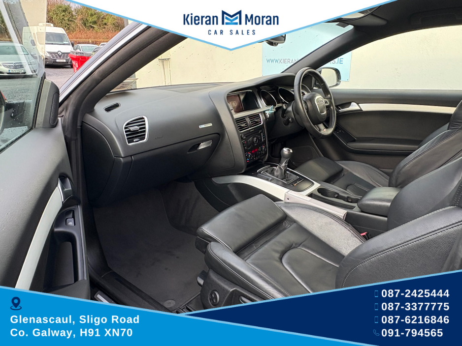 2011 Audi A5 2.0 TDI S LINE 168BHP 3DR 190PS 5DR AUTO €9,950