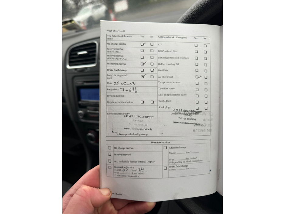 2010 Volkswagen Golf 1.6 TDI SE 105PS 5DR €5,990