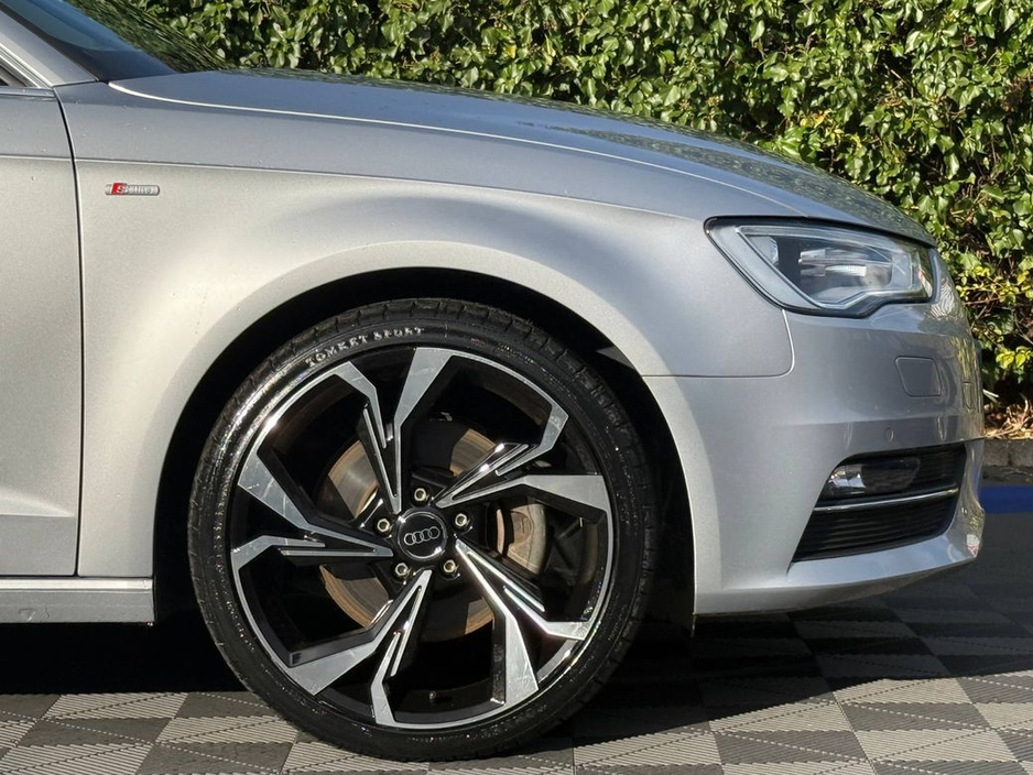2016 Audi A3 S-LINE PACK QUATTRO 1.8 TFSI // FULL SERVICE HISTORY // AUDI DRIVE SELECT // NEW 19" DIAMOND CUT ALLOYS // ADAPTIVE CRUISE CONTROL €17,900