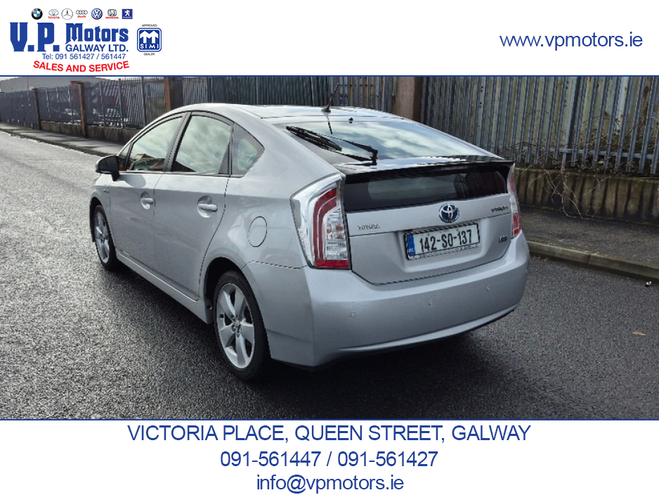 2014 Toyota Prius Original Irish Car  Only 2 Owners  Full Toyota Main Dealer Service History €10,950