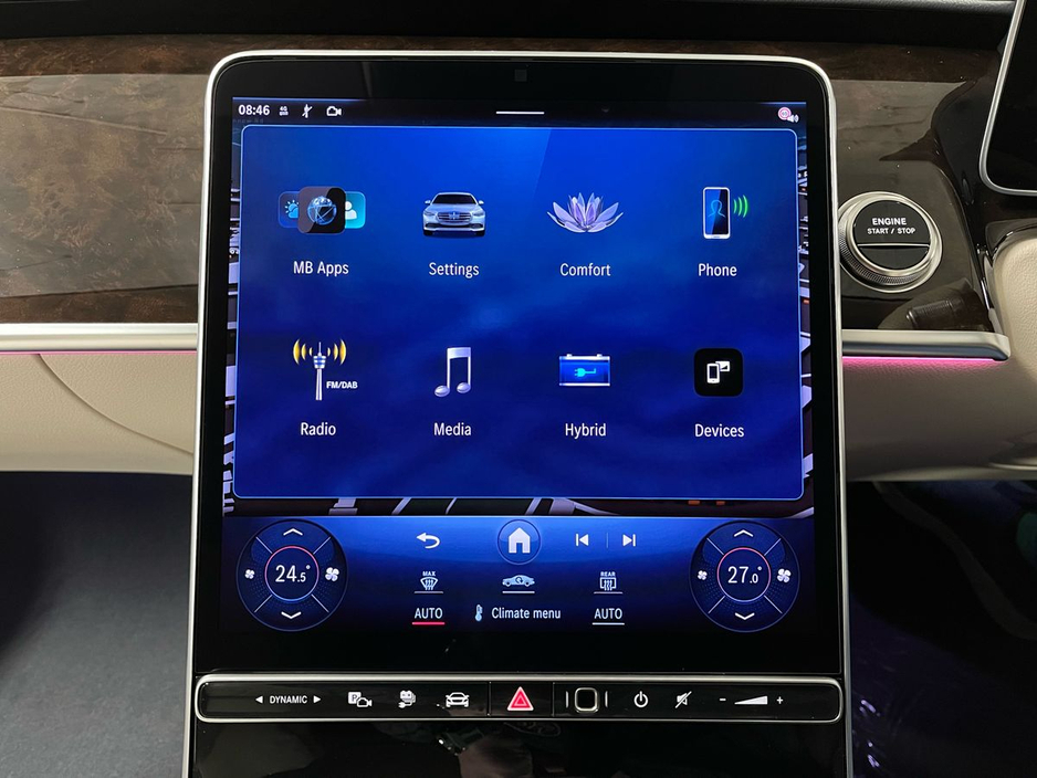 2026 Mercedes-Benz S Class 450e AMG LWB - 19 Inch Alloys - Reversing Camera - Ambient Lighting - Sat Nav - Climate Control - Electric Heated Memory Seats - Keyless Start - Apple CarPlay/Android Auto €151,556