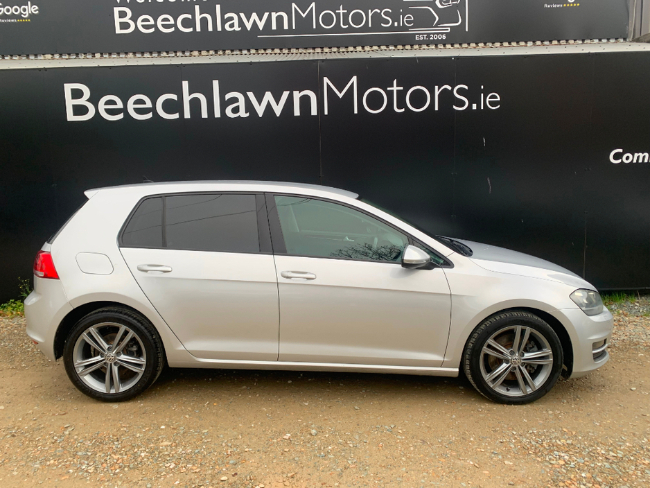 2014 Volkswagen Golf 1.4 TSI 150 BHP HIGHLINE DSG 5DR // LOW MILEAGE // GREAT CONDITION // REVERSE CAMERA, CRUISE AND PRIVACY GLASS // €10,950