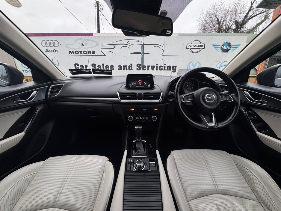 2017 Mazda Mazda3 2.2 D 150PS GT SL 6AT 4DR A AUTO €12,800