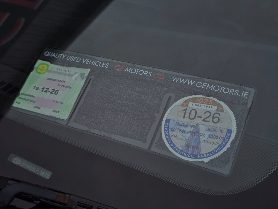 2015 Kia Ceed 1.4 TX Diesel €7,950