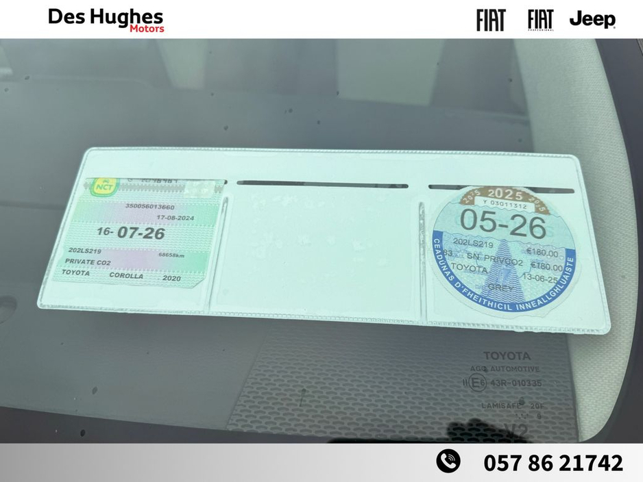 2020 Toyota Corolla Hybrid Luna-Sport Saloon €22,450