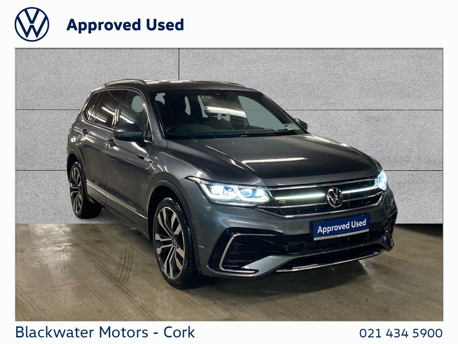 2022 Volkswagen Tiguan Allspace 2.0TDI 150BHP R-LINE A7 €42,995
