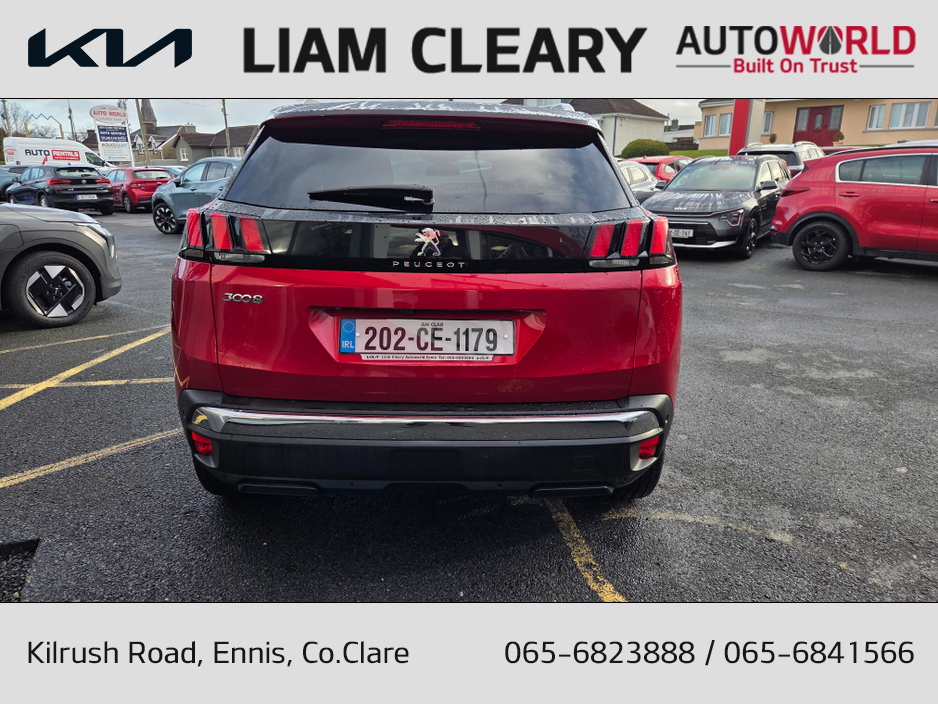 2020 Peugeot 3008 1.5HDI BLUE ALLURE 130BHP €20,495
