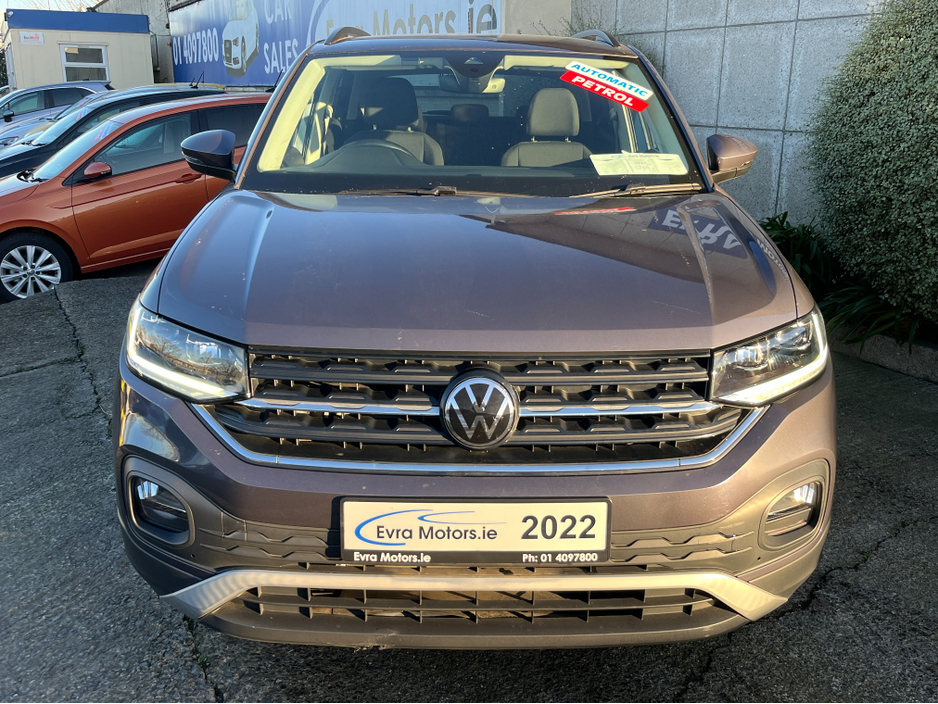 2022 Volkswagen T-Cross AUTOMATIC 1.0 PETROL //REVERSE CAMERA//KEYLESS ENTRY// €24,950
