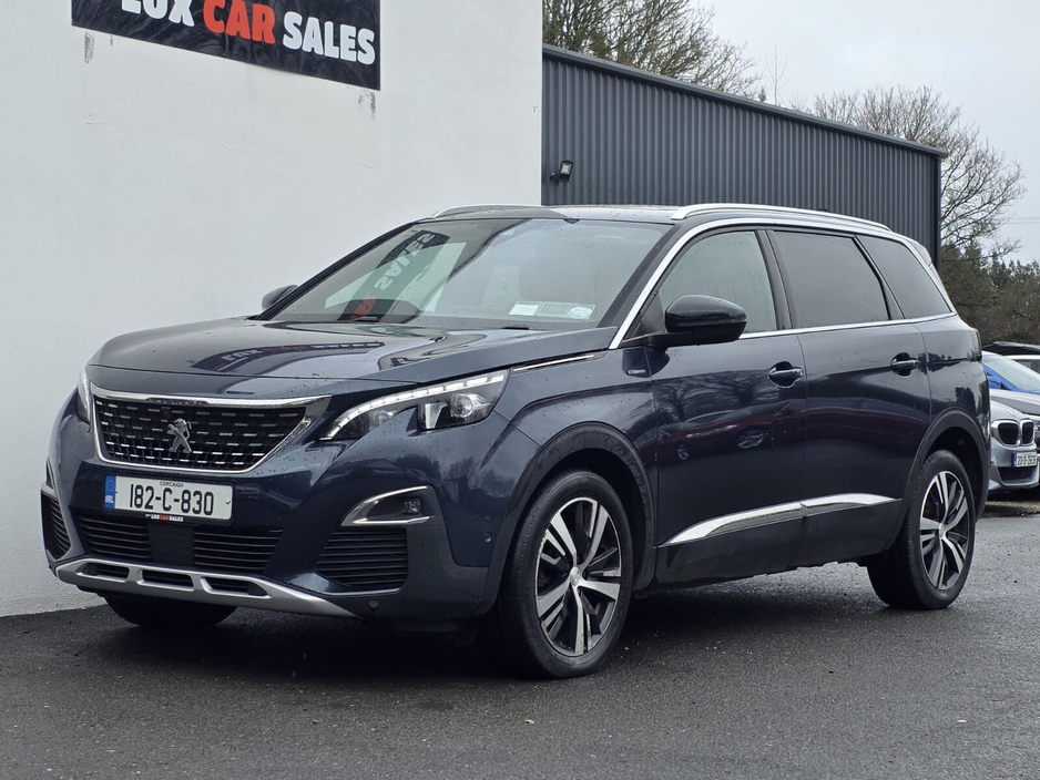 2018 Peugeot 5008 1.2 PureTech 130bhp S&S GT Line €17,950