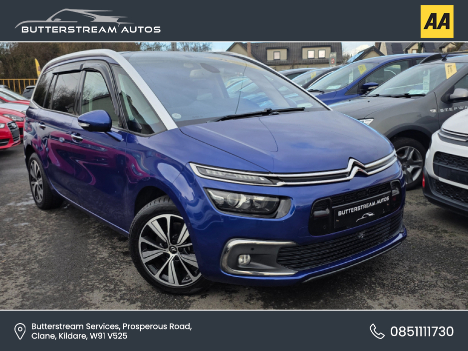 2017 Citroen C4 SpaceTourer 2.0 HDI AUTO HIGH SPEC €16,999