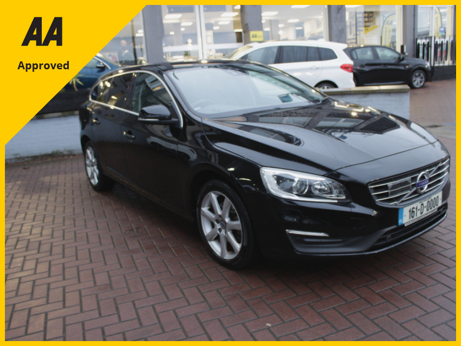 2016 Volvo V60 2.0D4 SE LUXURY EDITION  5DR ESTATE AUTOMATIC // HUGE SPEC // 122,000KM'S /IMMACUALTE CONDITION // BUY WITH CONFIDENCE AA AND SIMI APPROVED DEALER 2025 // FINANCE ARRANGED // ALL TRADE INS WELCOME // €15,950