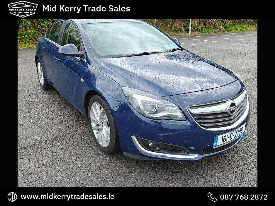 2016 Opel Insignia SC 1.6 CDTI 136PS 4DR €5,995