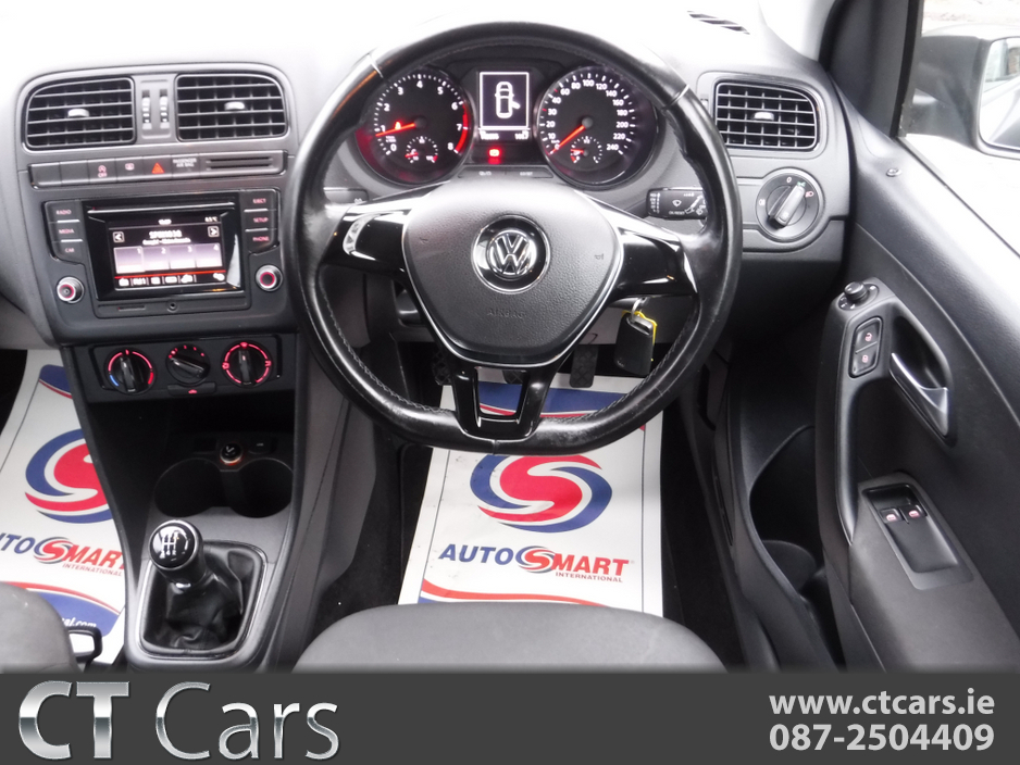 2015 Volkswagen Polo TRENDLINE 1.0 60HP MANUAL 5SPEED 5DR €8,450