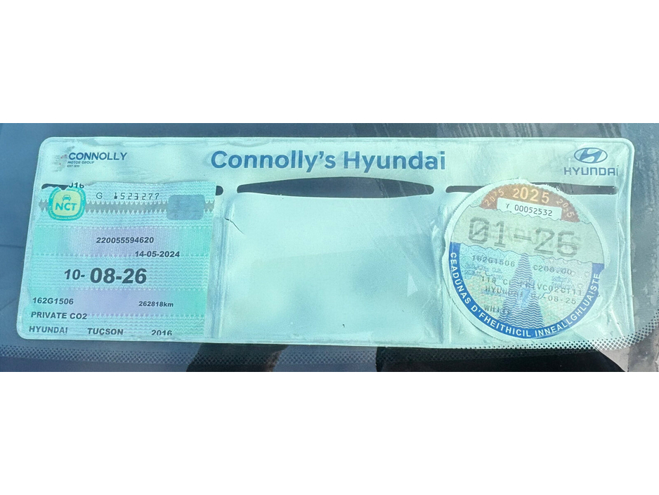 2016 Hyundai Tucson 1.7 D Executive €9,995