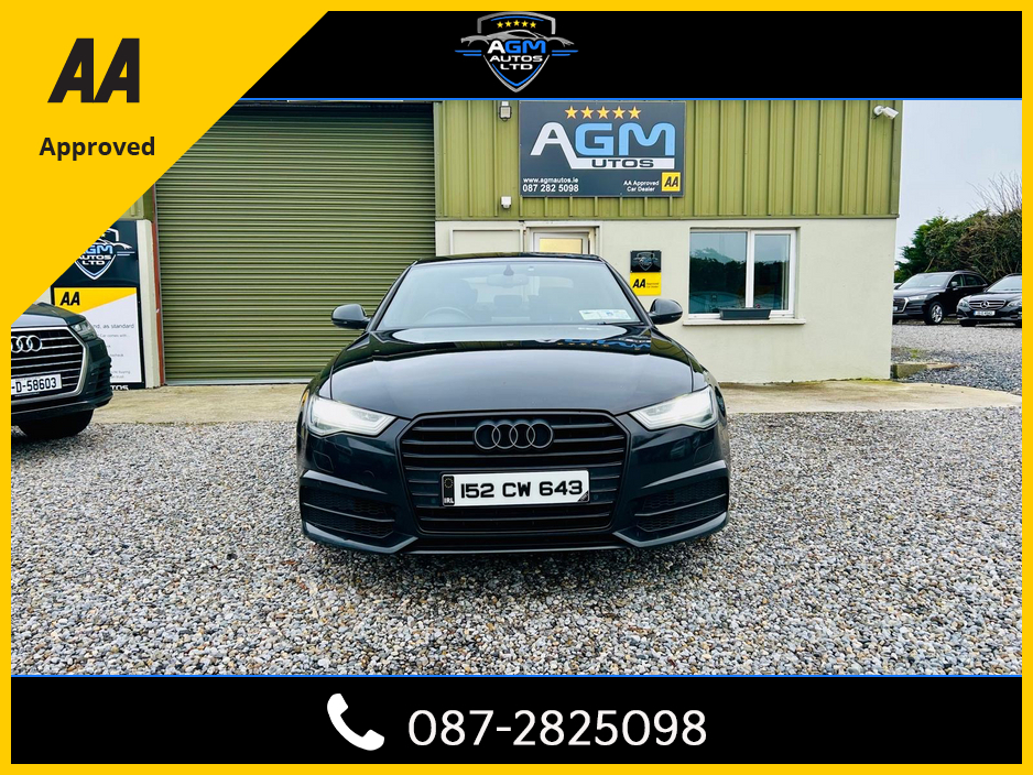 2015 Audi A6 2.0 TDI S LINE ULTRA 1 187BHP 4DR A BLACK EDITION €13,950