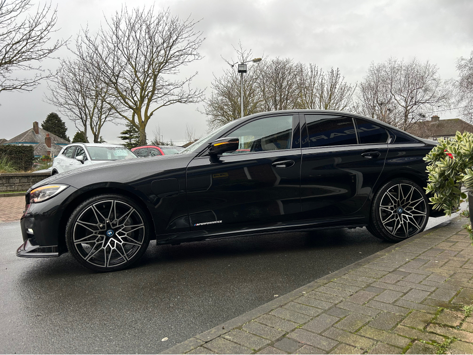 2022 BMW 3 Series Ultimate M-3 Styled 330e-PHEV - Must See To Appreciate - Black + Ivory Leather - Full Spec . Top Trade-ins + Finance Deals - Assured Dealer Warranty - €32,950