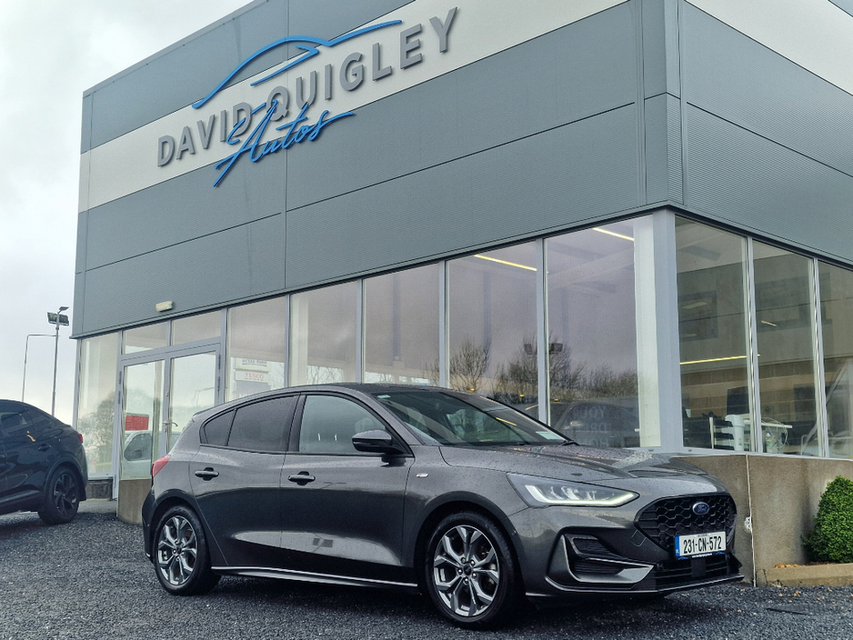 2023 Ford Focus St-line 1.0T 125 M6 FWD 5DR*QUALITY ASSURED USED CARS*SIMI APPROVED*GREAT RATE FINANCE AVAILABLE*WELCOME TO DAVID QUIGLEY AUTOS* €22,950