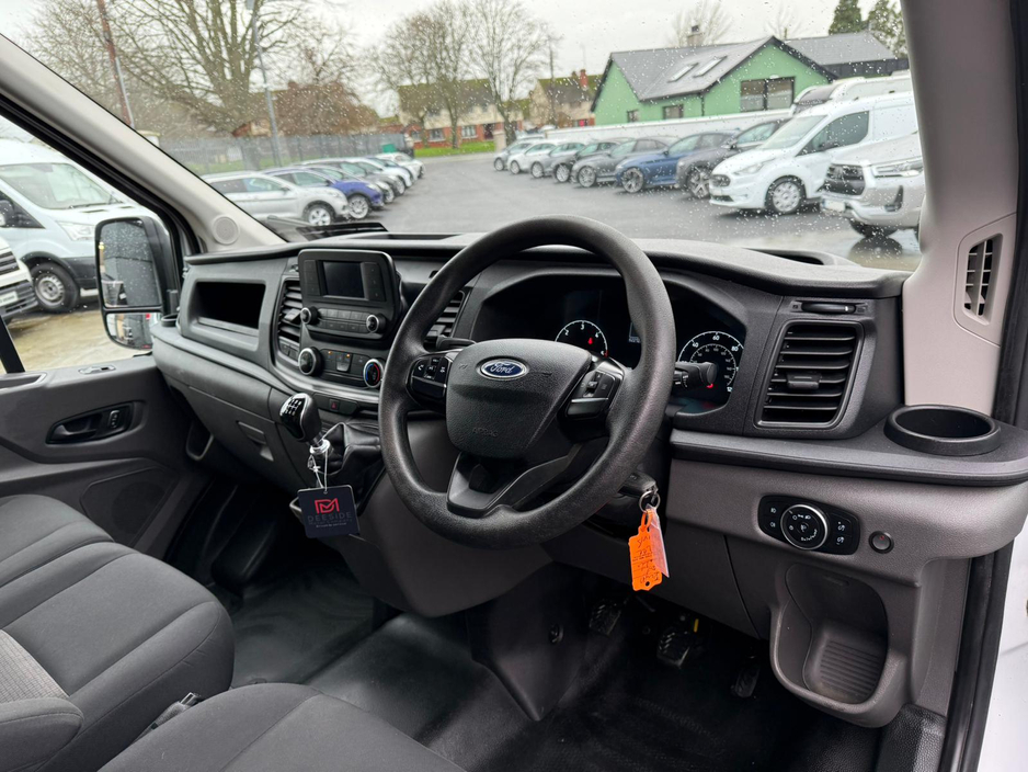 2022 Ford Transit 350 LEADER ECOBLU P/V ECOBLUE , L3 H3 , ONLY 62K , FULLY SERVICED , DOE , WARRANTY , FROM €75 p/w & €9,950 DEPOSIT / TRADE IN , PLY LINED , TOW BAR , PARKING SENSORS , €21,950
