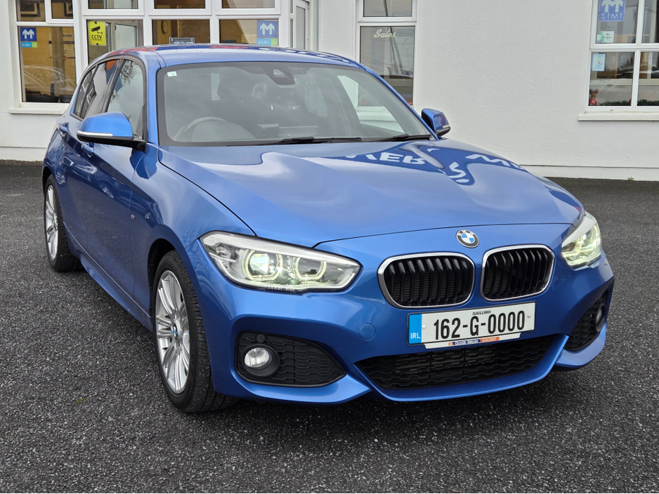 2016 BMW 1 Series Estoril Blue M sport 118 D €16,950