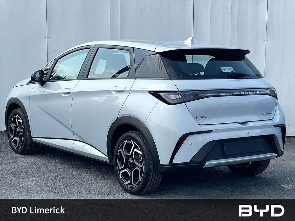 2026 BYD Dolphin "261 Delivery" BYD Dolphin, Comfort (60kWh, 204PS) Adaptive & Intelligent Cruise Control 12.8 Electric Rotary Touchscreen - Bluetooth & USB Heated Front Seats 17 Bi-Colour Alloy Wheels €34,069