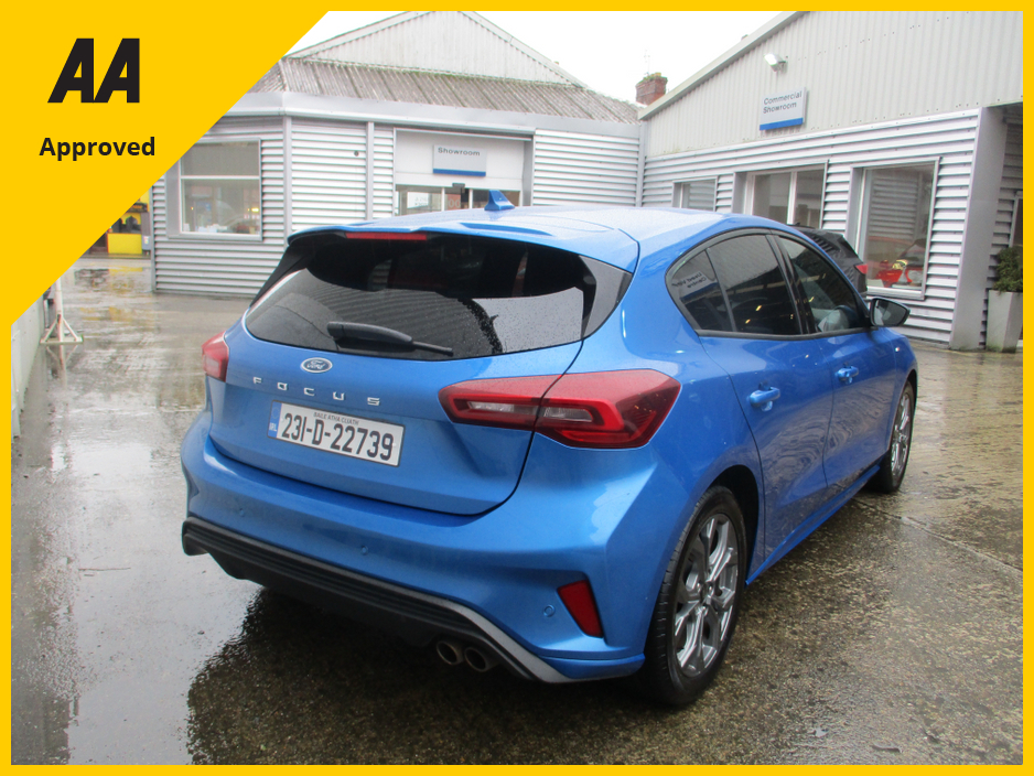 2023 Ford Focus ST-LINE 1.0T 125 M6 FWD 5 DOOR HATCKBACK, FULLY SERVICED AND GUARANTEED WITH 12 MONTHS AA COVER !!! €24,950