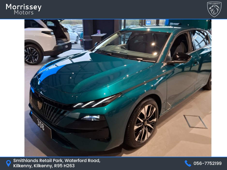 2026 Peugeot 308 ALLURE HYBRID 145BHP STD 4 €33,950