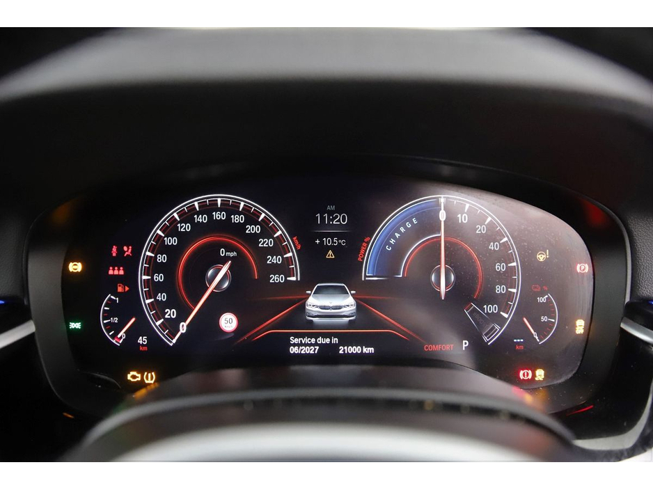 2019 BMW 5 Series 530E G30 M SPORT *BLACK LEATHER*HUP*