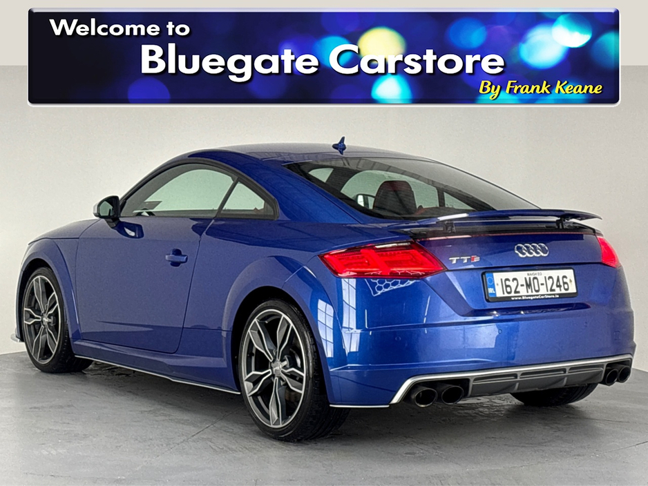 2016 Audi TTS 2.0 TFSI QUATTRO 310PS**BANG & OLUFSEN SPEAKERS**RED LEATHER INTERIOR**KEYLESS START**DRIVE MODES**PARKING SENSORS**19 INCH ALLOYS**MULTIFUNCTIONAL STEERING WHEEL**FINANCE AVAILABLE** €24,995