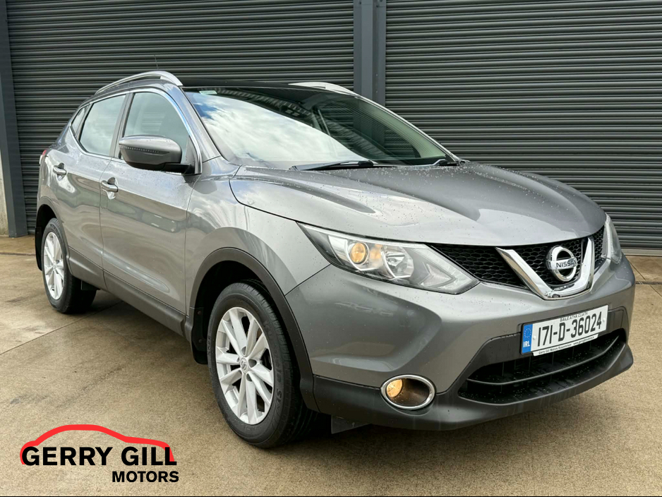 2017 Nissan Qashqai 1.5 SV **LOW KM'S** €13,950