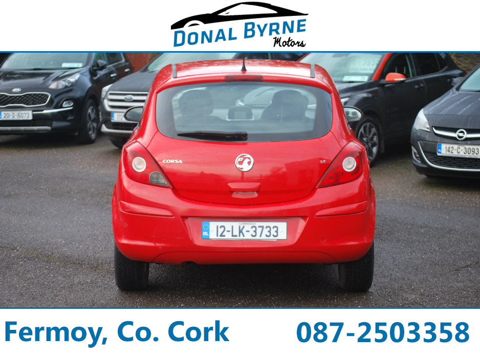 2012 Vauxhall Corsa 1.2 ACTIVE AIR CONDITIONING 85PS 3DR €4,500