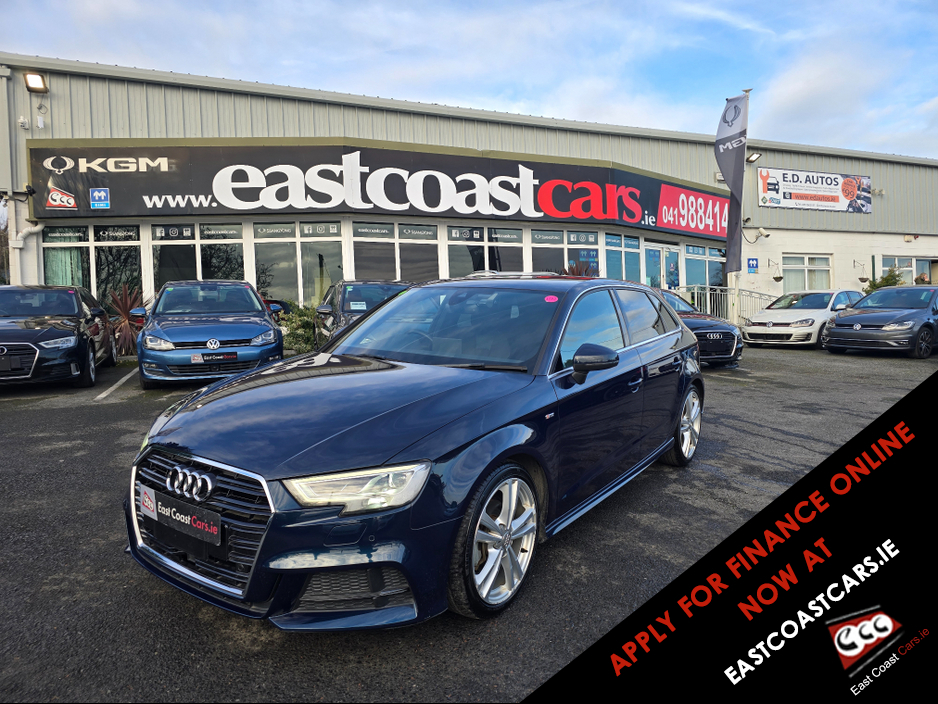 2018 Audi A3 1.4 TFSI  S LINE EDITION PACK VIRTUAL COCKPIT - NAVIGATION -CARPLAY ANDROID AUTO LEATHER PACK - REVERSING CAMERA / PARKING SENSORS - DRIVE MODE €22,500