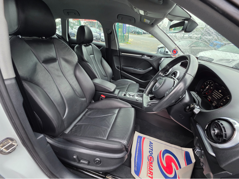 2018 Audi A3 1.4 FULL LEATHER SEATS / VIRTUAL COCKPIT - SMARTPHONE INTERFACE- SATNAV - VIRTUAL COCKPIT - NAVIGATION REVERSING CAMERA -BLIND SPOT - PARKING SENSORS- LEATHER €17,950