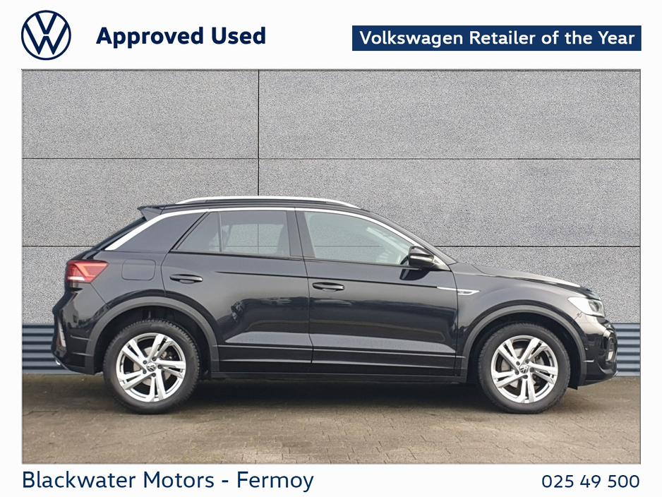2023 Volkswagen T-Roc 2.0TDI 116BHP R-LINE WITH REAR VIEW CAMERA AND WINTER PACK €31,950