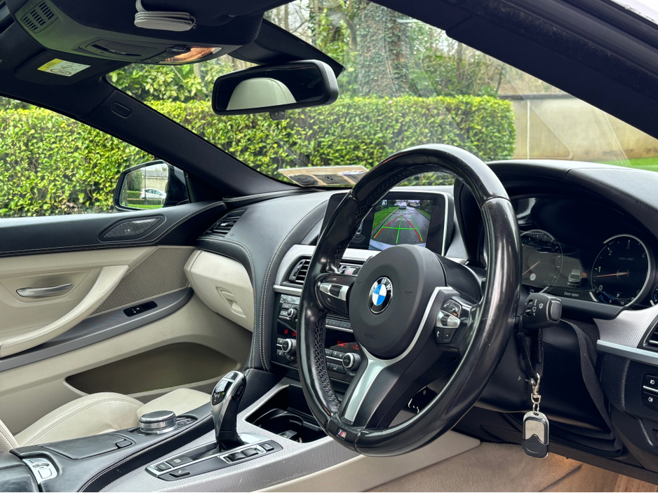 2017 BMW 6 Series 640D GRAN COUPE M SPORT *HEAD UP DISPLAY*HARMAN KARDON*PAN ROOF*LOW KLMS*AA APPROVED €26,995
