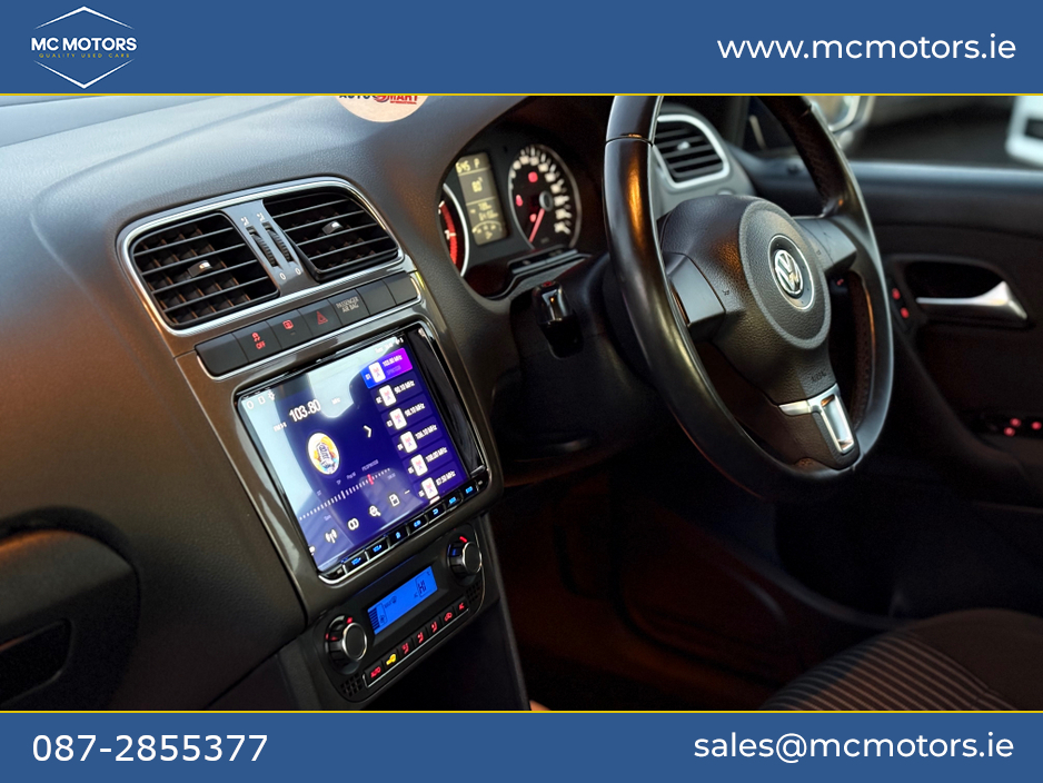 2011 Volkswagen Polo 6 MONTH WARRANTY + NEW NCT + TAX €8,450